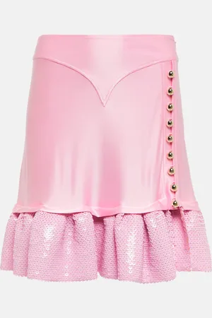 Paco rabanne Sequined embellished miniskirt
