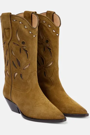 Isabel Marant Duerto suede cowboy boots