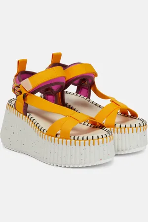 Chloé ChloÃ© Nama flatform sandals