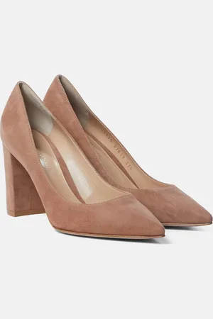 Gianvito Rossi Piper 85 suede pumps