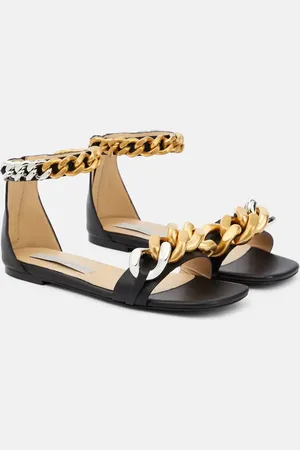 Stella McCartney Falabella embellished flat sandals