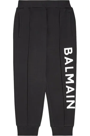 Balmain Logo cotton jersey sweatpants