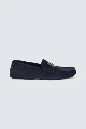 Dolce & Gabbana DG suede loafers