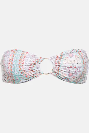 Melissa Odabash Tortola paisley-print bandeau bikini top