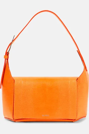 The Attico 7/7 Small lizard-effect leather shoulder bag