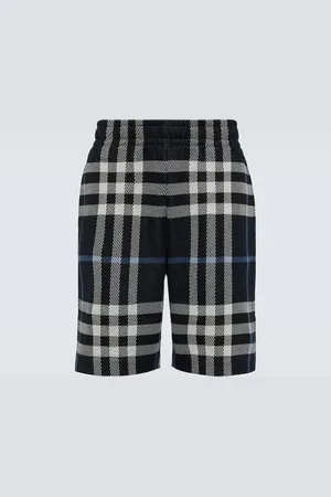 Burberry Checked cotton shorts