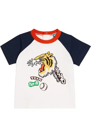 Kenzo Baby printed cotton jersey T-shirt