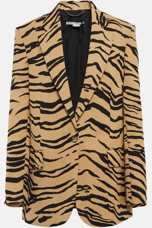 Stella McCartney Jacquard wool-blend blazer