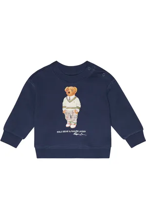 Ralph Lauren Baby Polo Bear cotton jersey sweatshirt