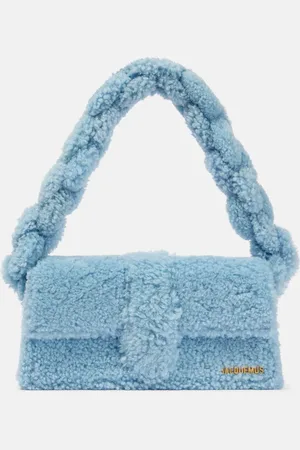 Jacquemus Le Bambidou shearling shoulder bag