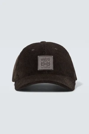 Loewe Anagram corduroy baseball cap