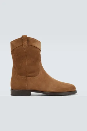 LEMAIRE Suede cowboy boots
