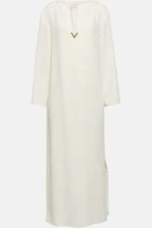 VALENTINO Silk cady maxi gown