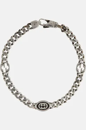 Gucci GG sterling chain-link bracelet