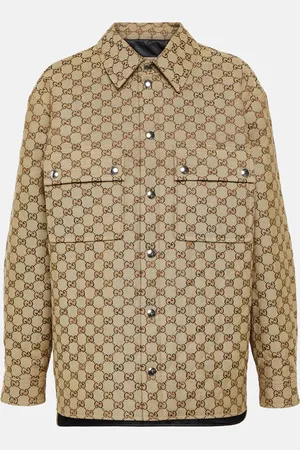 Gucci GG canvas shirt jacket