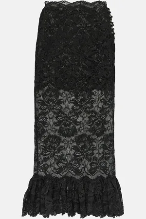Paco rabanne Lace midi skirt