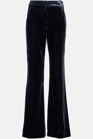 VERONICA BEARD Lebone wide-leg velvet pants