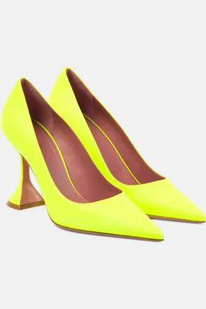 Amina Muaddi Ami leather pumps