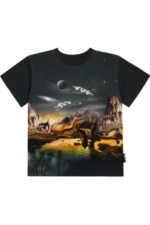 Molo Riley printed cotton jersey T-shirt