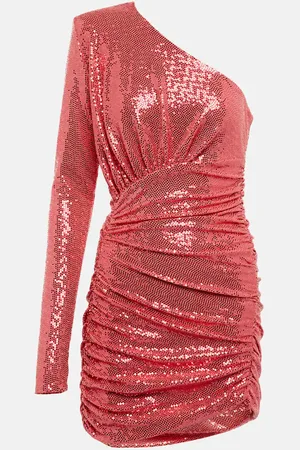 ALEXANDRE VAUTHIER One-shoulder sequined minidress
