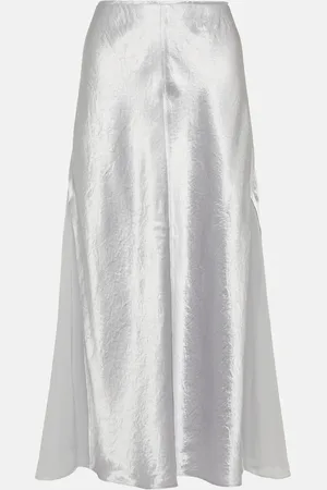 Vince Satin slip skirt