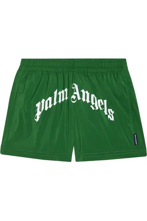 Palm Angels Logo swim trunks