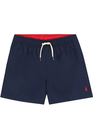 Ralph Lauren Traveler embroidered swim trunks