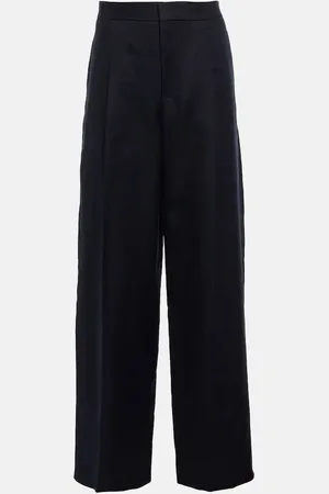 Chloé ChloÃ© Wide-leg linen drill pants