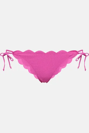 Marysia Molt scalloped triangle bikini bottoms