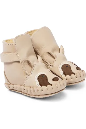 Donsje Baby Kapi Raccoon leather booties
