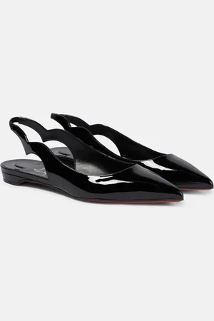 Christian Louboutin Hot Chickita Sling patent leather ballet flats