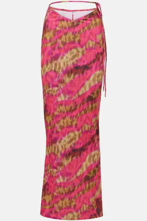 Bananhot Gigi printed maxi skirt