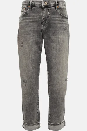 AG Jeans Ex-Boyfriend mid-rise slim jeans