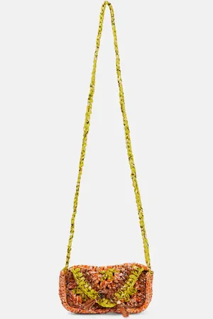 Alanui Bandana crochet phone pouch
