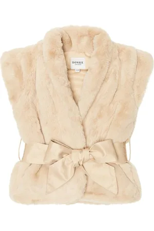 Donsje Carline faux fur vest