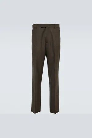The Row Elijah straight wool pants