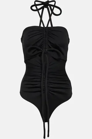 Proenza Schouler Compact jersey ruched bodysuit