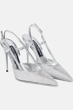 Dolce & Gabbana X Kim Lollo embellished leather pumps