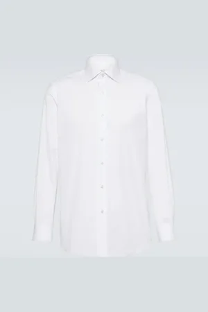 BRIONI Cotton-blend shirt