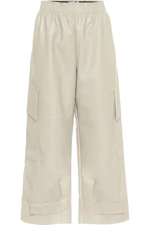 Stella McCartney Sylvia faux leather cargo pants