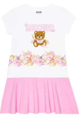 Moschino Printed cotton-blend dress