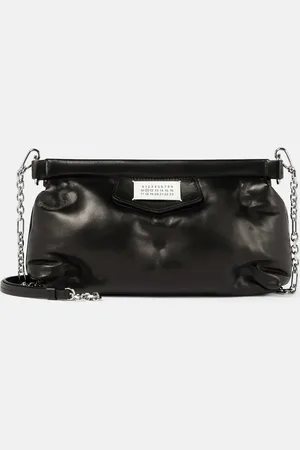 Maison Margiela Red Carpet Glam Slam leather clutch
