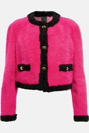 Blancha Cropped shearling jacket
