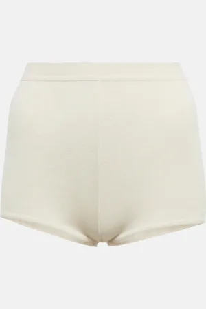 Loro Piana Cashmere and silk jersey shorts