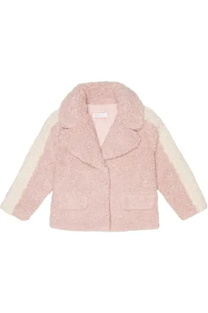 MONNALISA Faux shearling coat