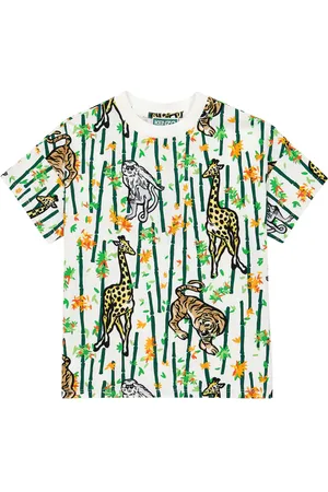 Kenzo Printed cotton jersey T-shirt