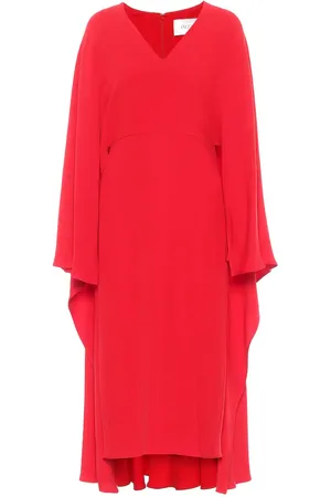 VALENTINO Silk midi dress