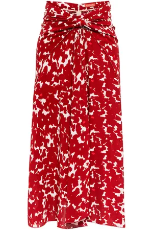 Altuzarra Kalliope crÃªpe midi skirt