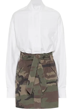 RTA Niccola camo-print minidress