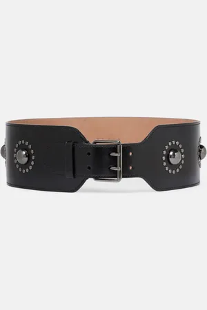 Alaïa AlaÃ¯a Embellished leather belt